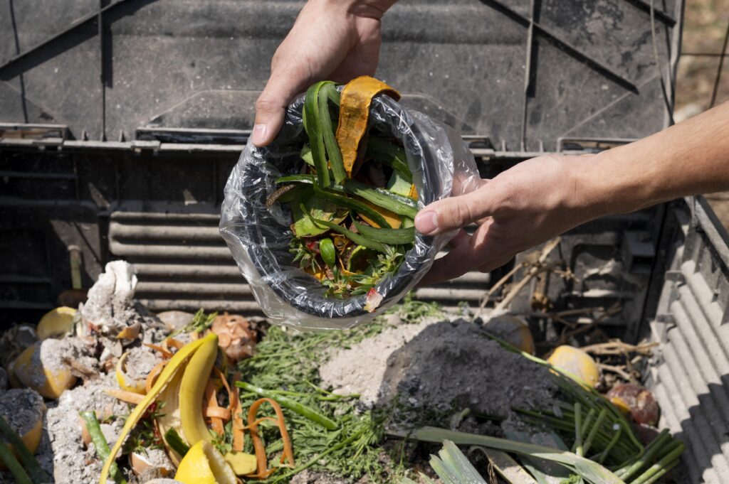 Turns Kitchen Waste into Plant Food
