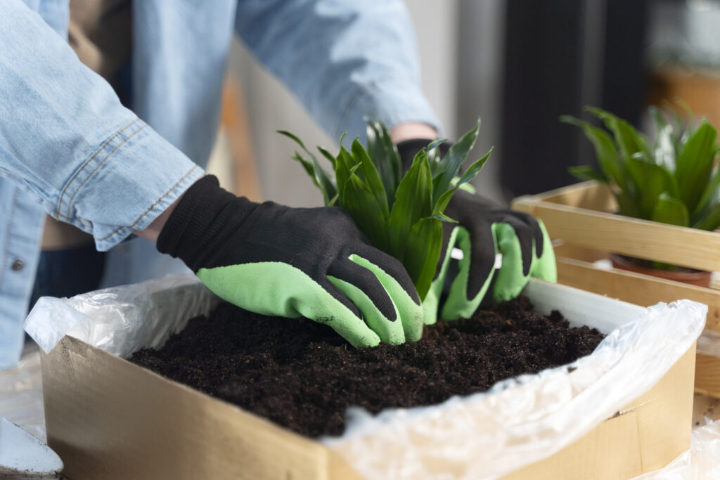 Gypsum for better drainage