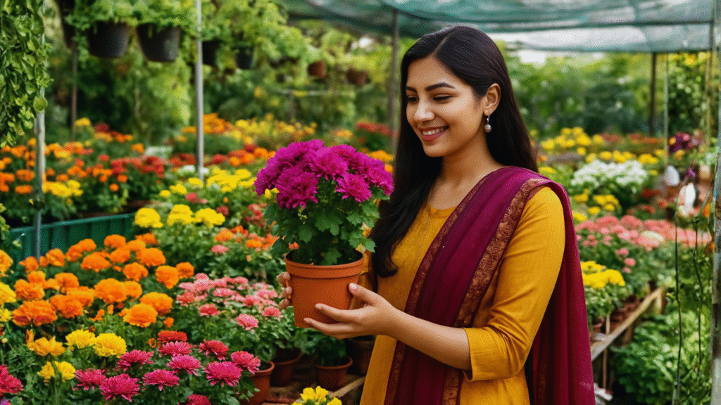 low maintenance winter flowers India