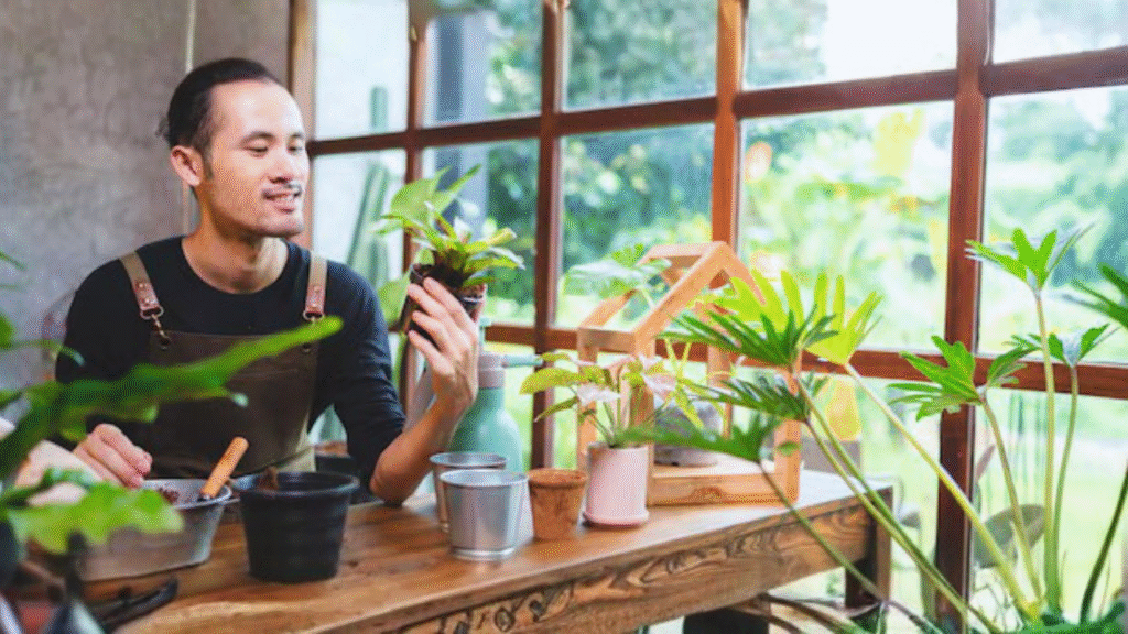 indoor plants for positive energy
