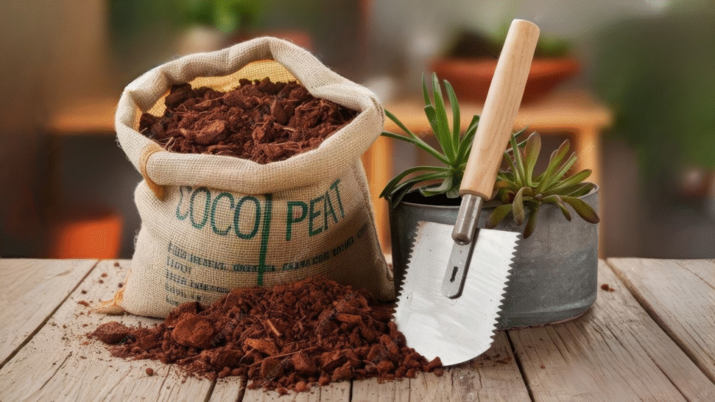 how to use coco peat at home