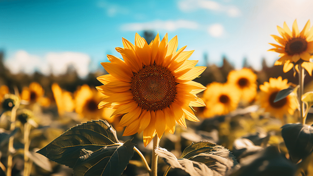 How to grow sunflowers at home