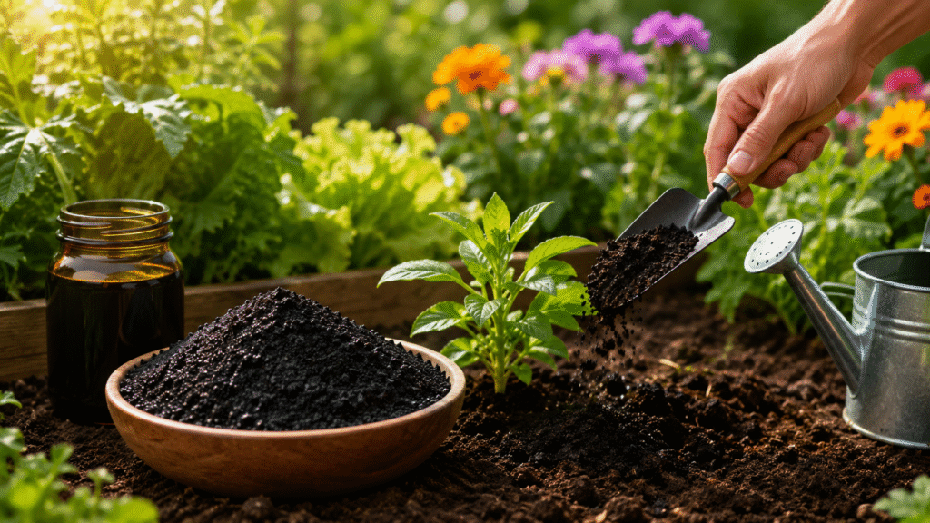 organic humic acid for plants