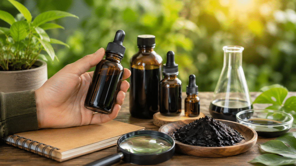 Fulvic acid for vegetable garden