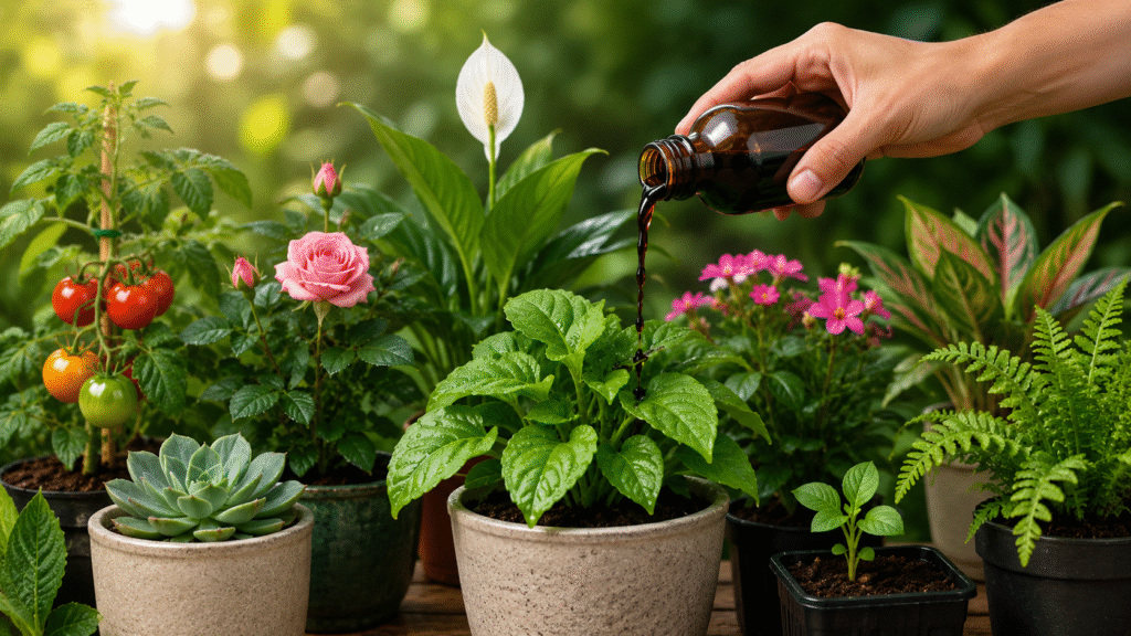 Natural plant growth booster