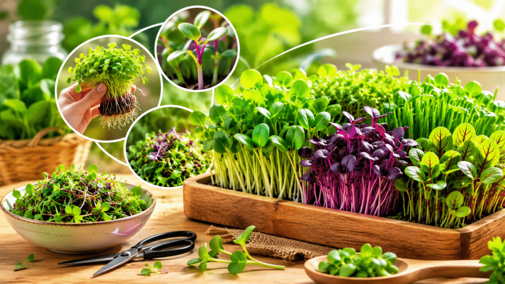 microgreens growing tips for beginners 