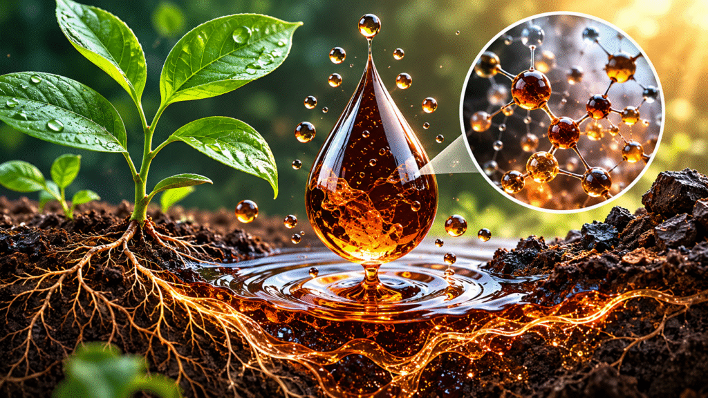 Fulvic acid nutrient absorption