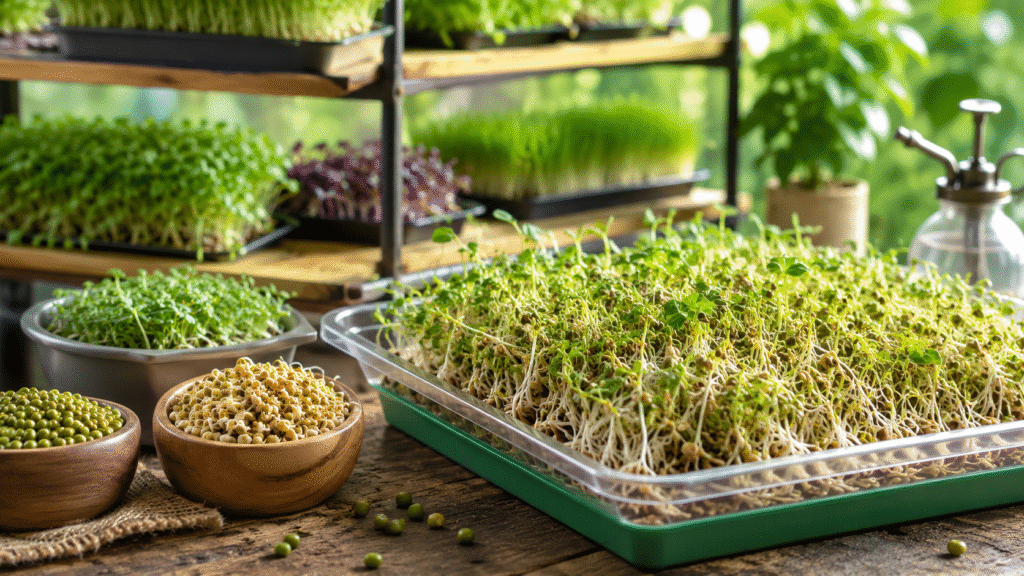 sprout cultivation techniques