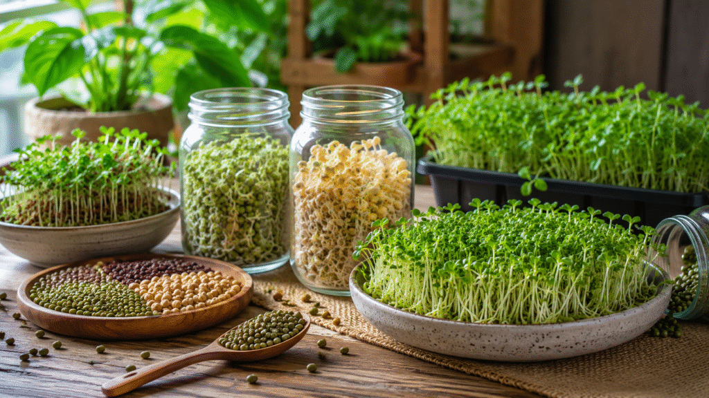 what is sprout farming at home
