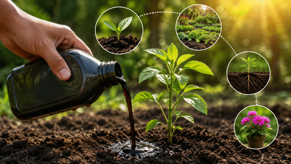 fulvic acid vs humic acid soil amendment

