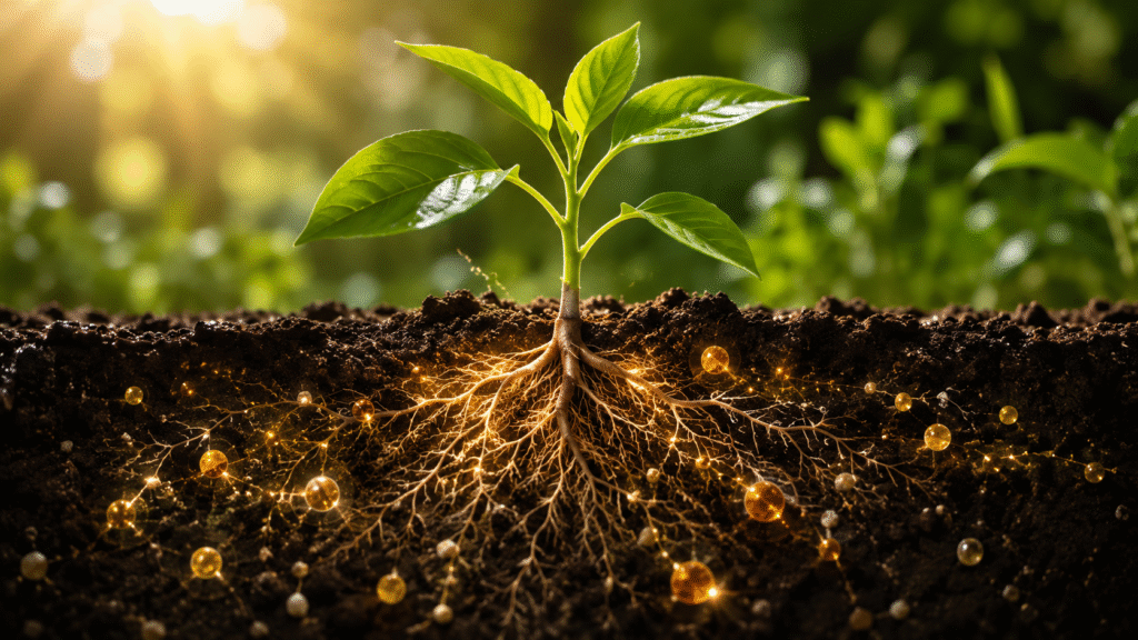 Organic soil amendment for plants