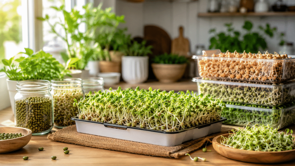 indoor sprout farming guide